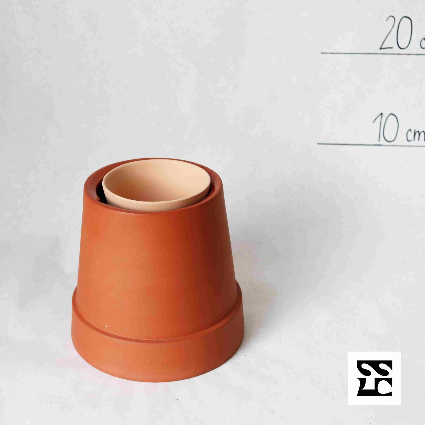 Pot FLIP à reservoir Boskke